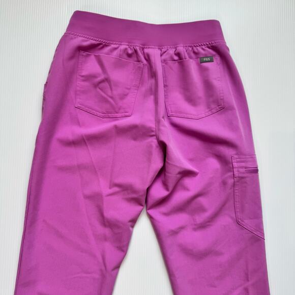 FIGS Zamora Jogger Scrub Pants Pink Cloud Women’s XS Rare Retired Limited - Picture 10 of 16